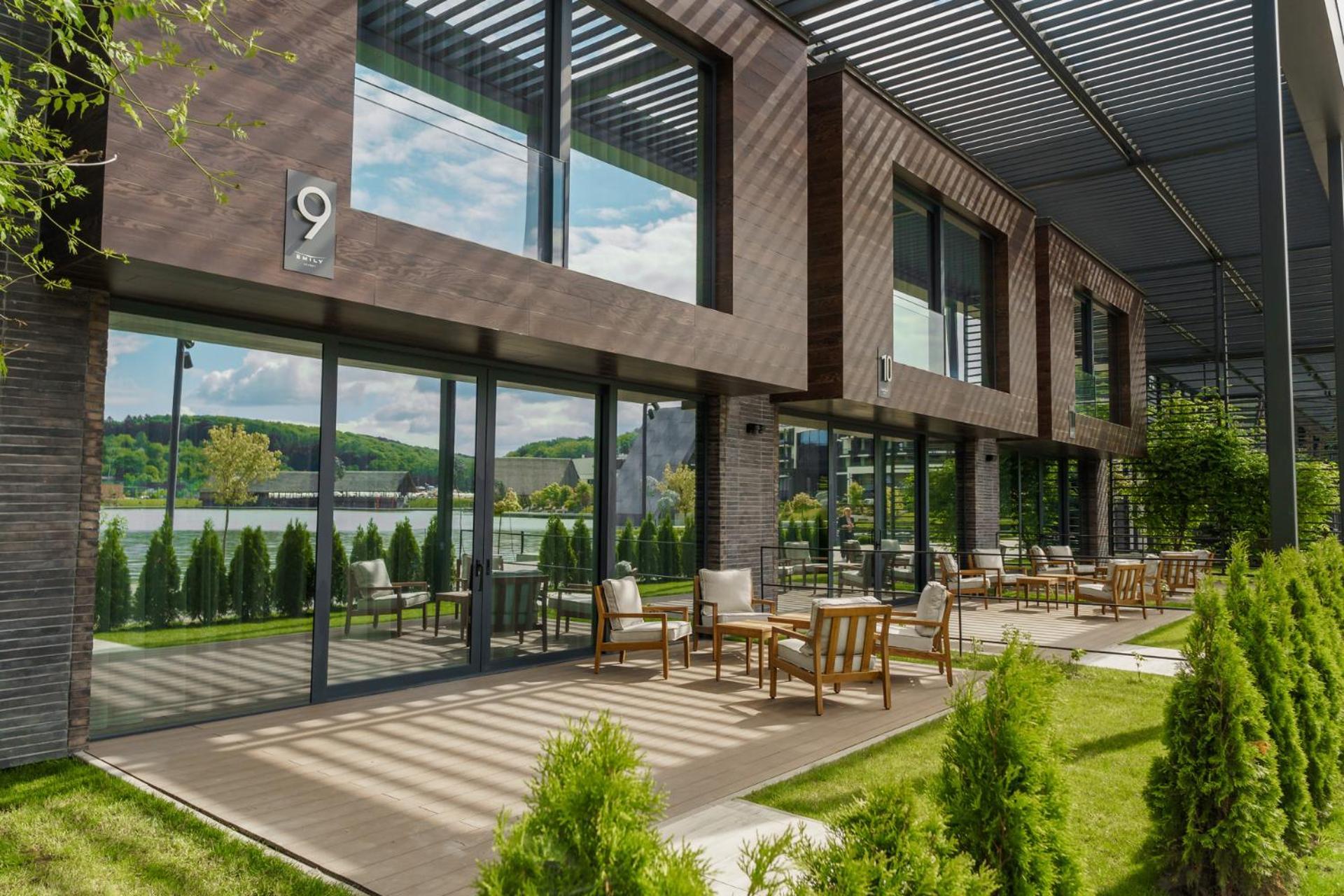 Emily Resort Львов Экстерьер фото The restaurant